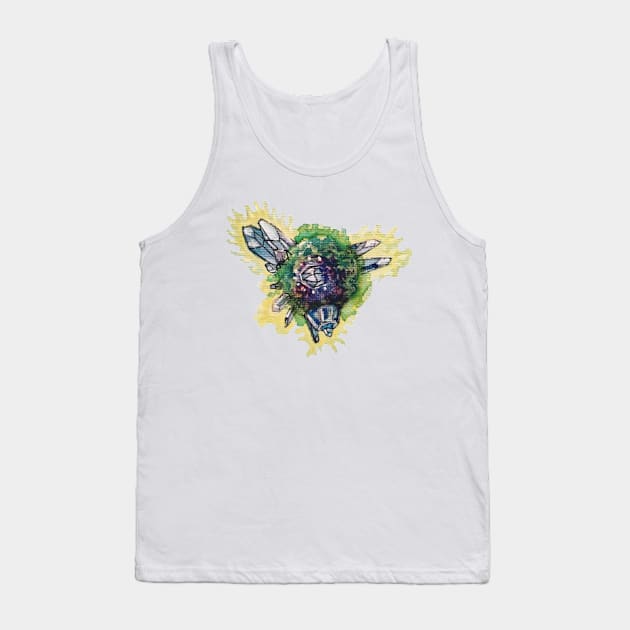 Crystal Planet Tank Top by Bendo
